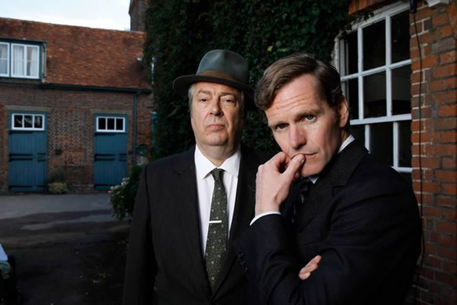 Roger Allam and Shaun Evans being coppers in Endeavour.